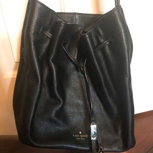 Kate Spade Leather Bucket Bag
